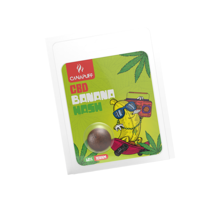 CBD Hash Banán 60%