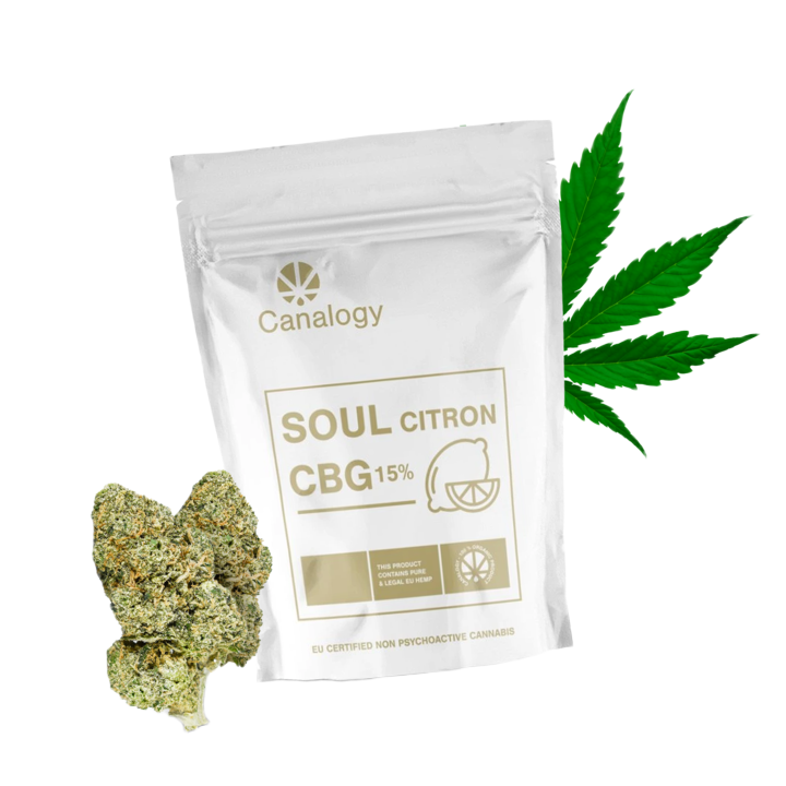 CBG Virágzat Citrom Soul 15%