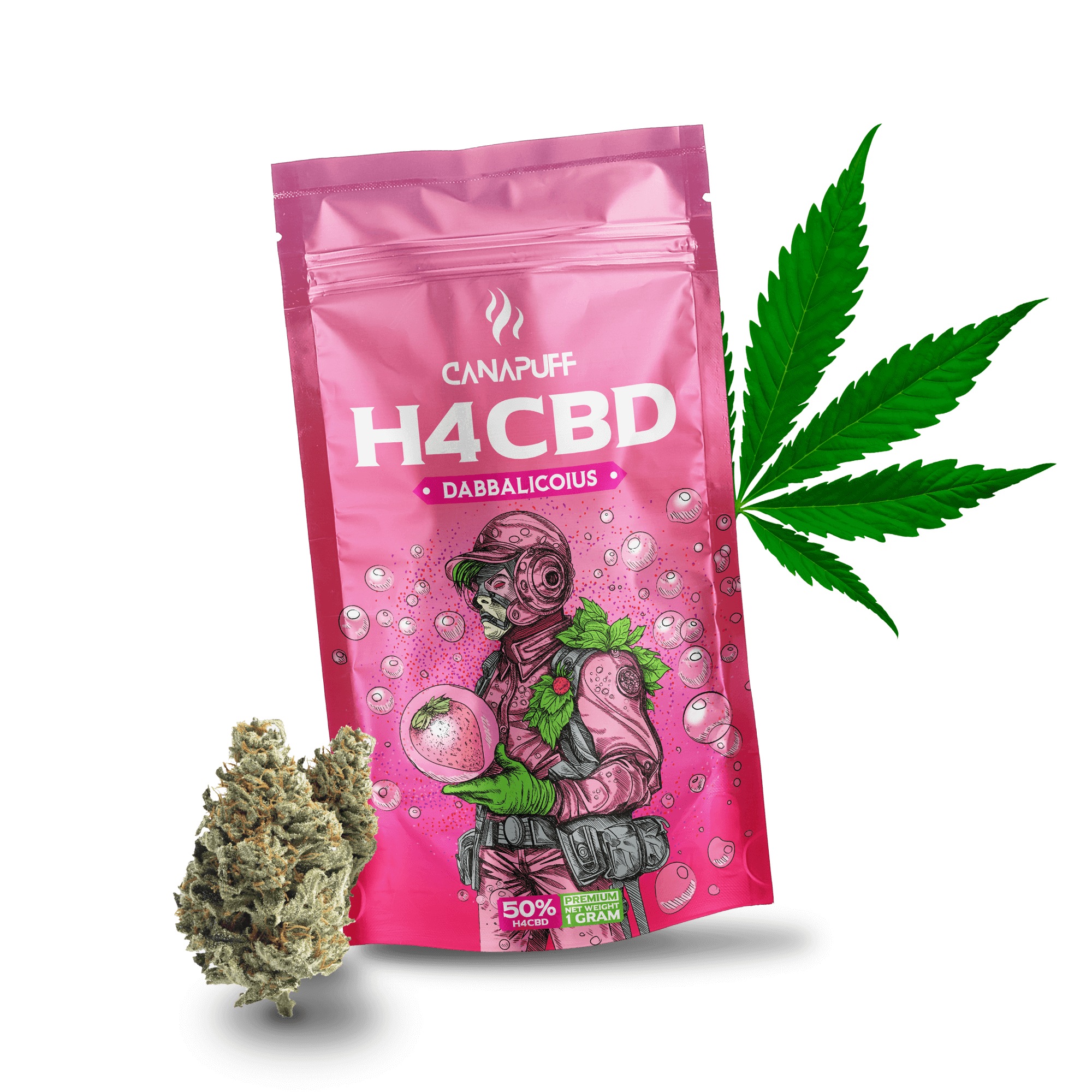 H4CBD Virágzat Dabbalicious 50%