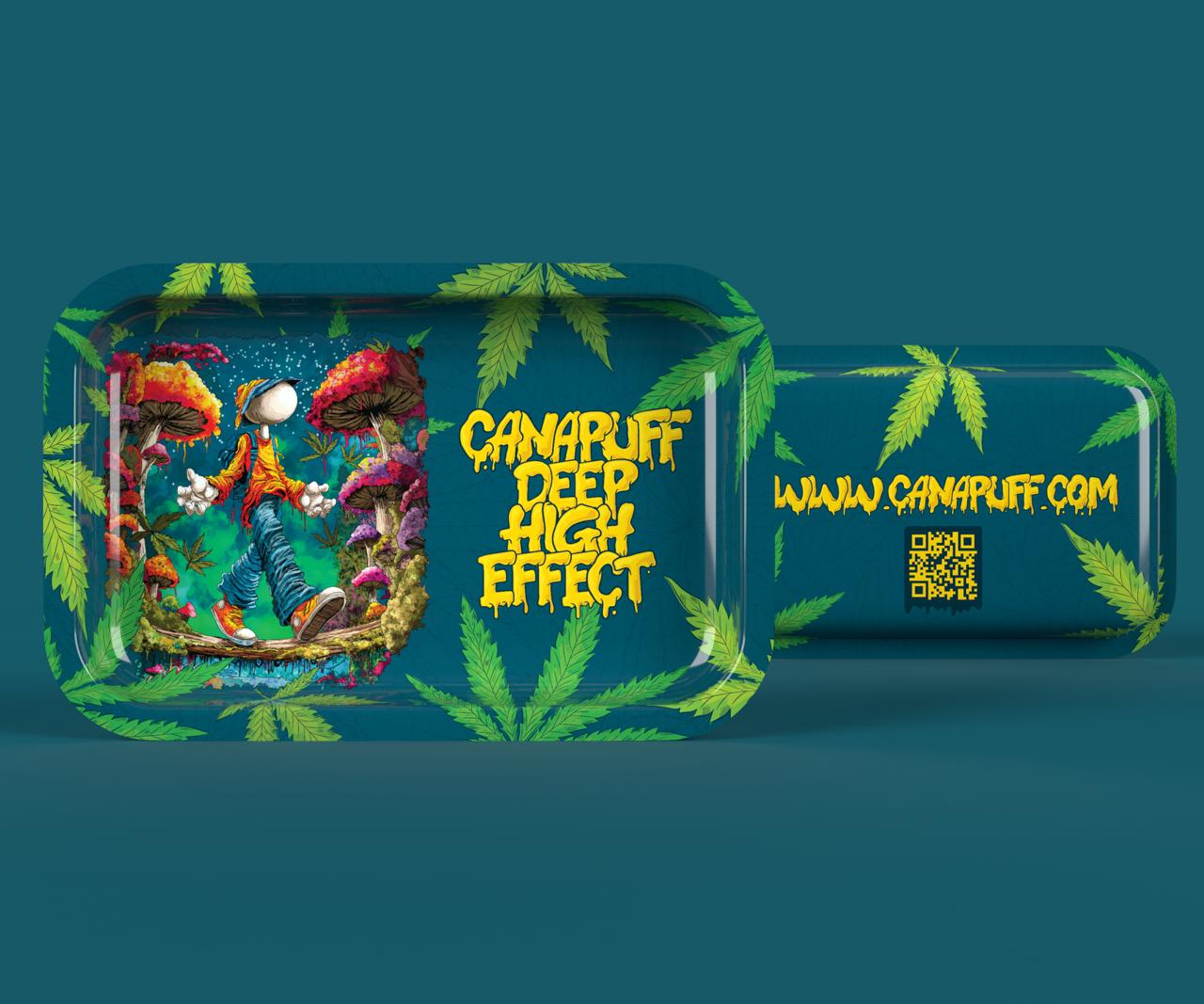 Canapuff Rolling Tálca - Deep High Effect - nagy