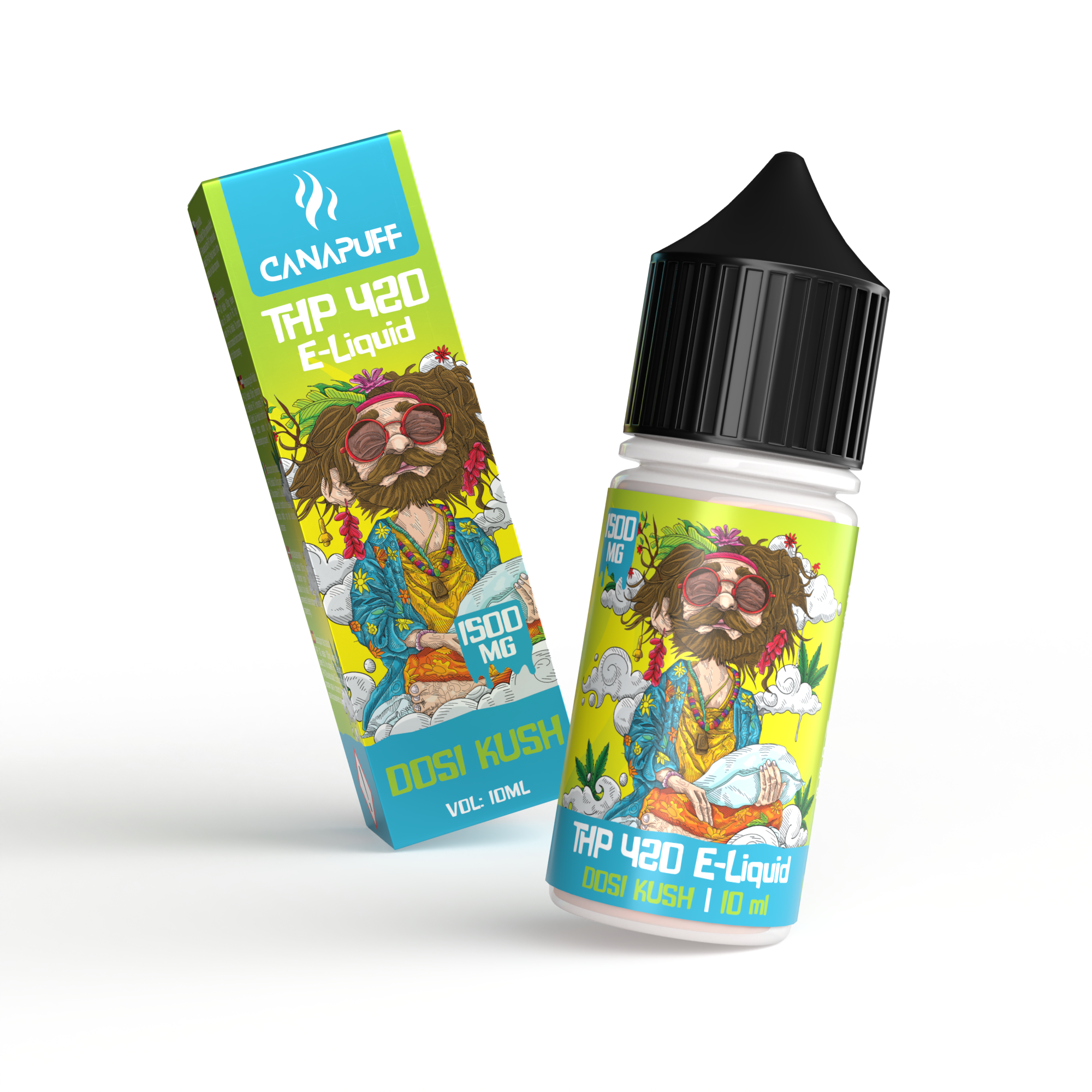 THP420 liquid Dosi Kush 1.500mg-Canapuff