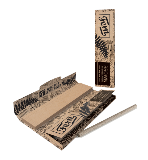 Set Rolling Papers+Filtres Fern King Size