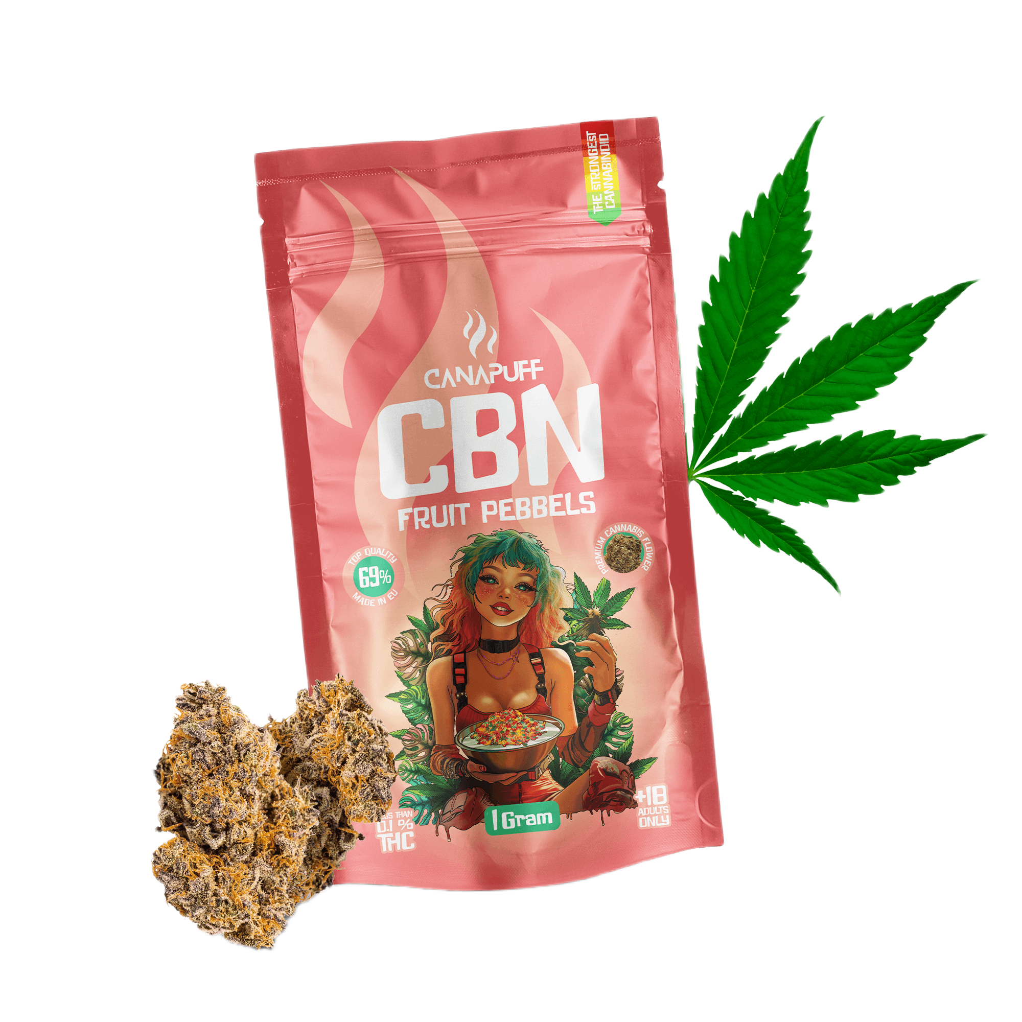 CBN Virágzat Gyümölcs Pebbels 69%