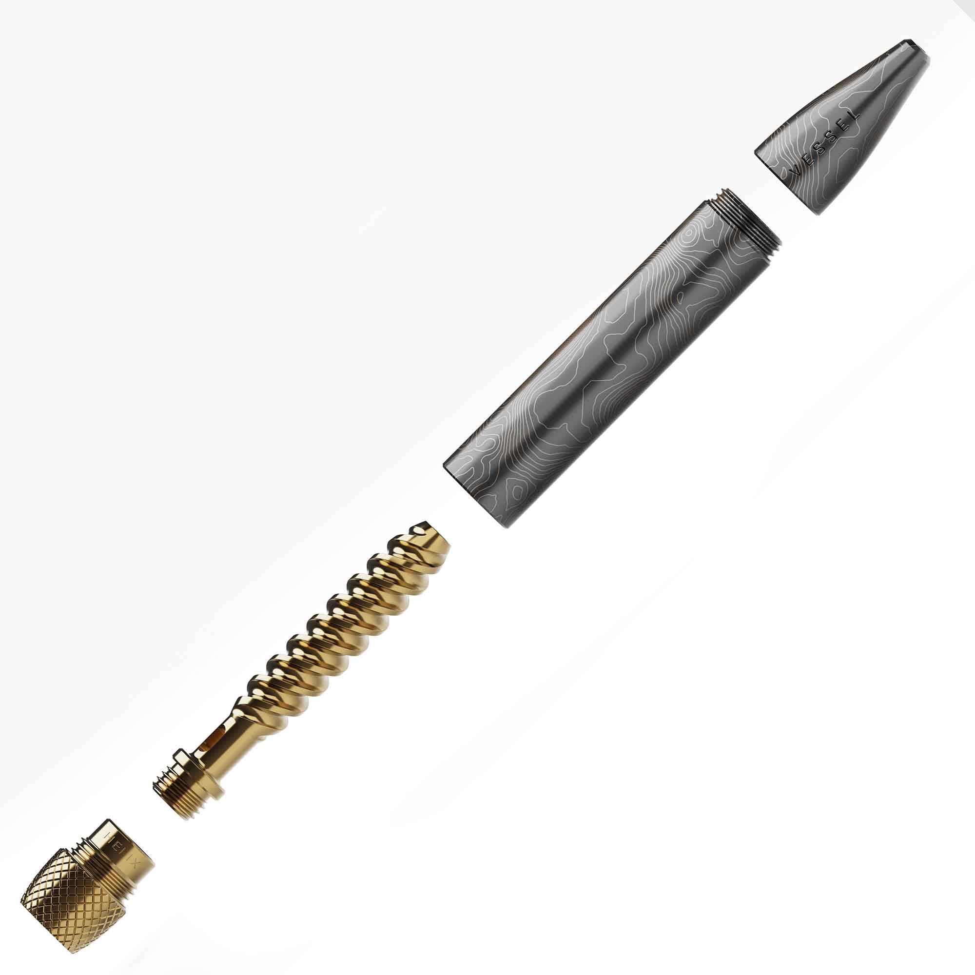 Vessel Pen alkatrészek szétszerelve