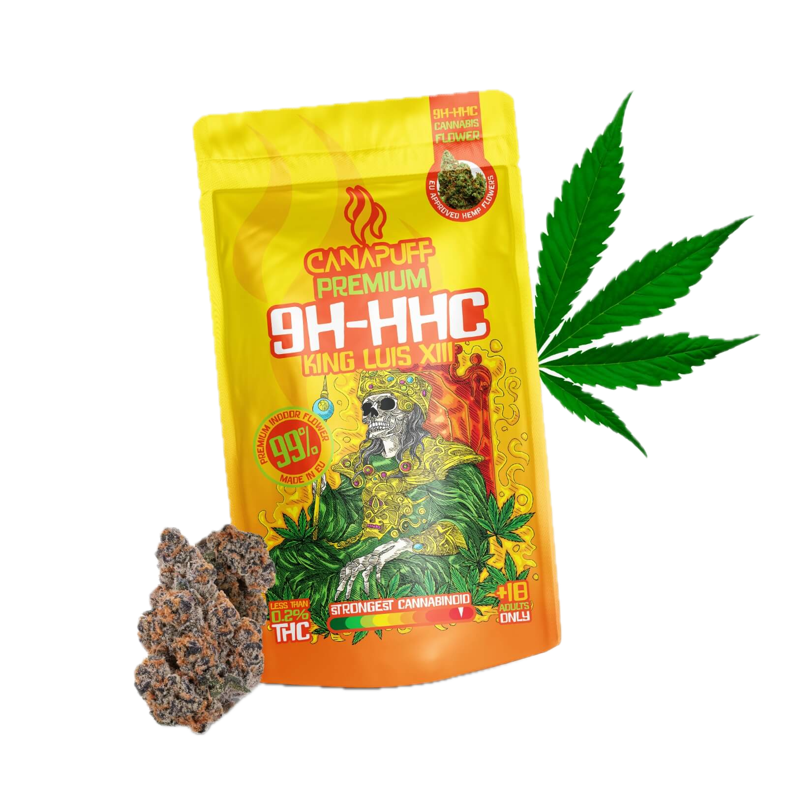 9H-HHC Virágzat King Luis XIII 99%