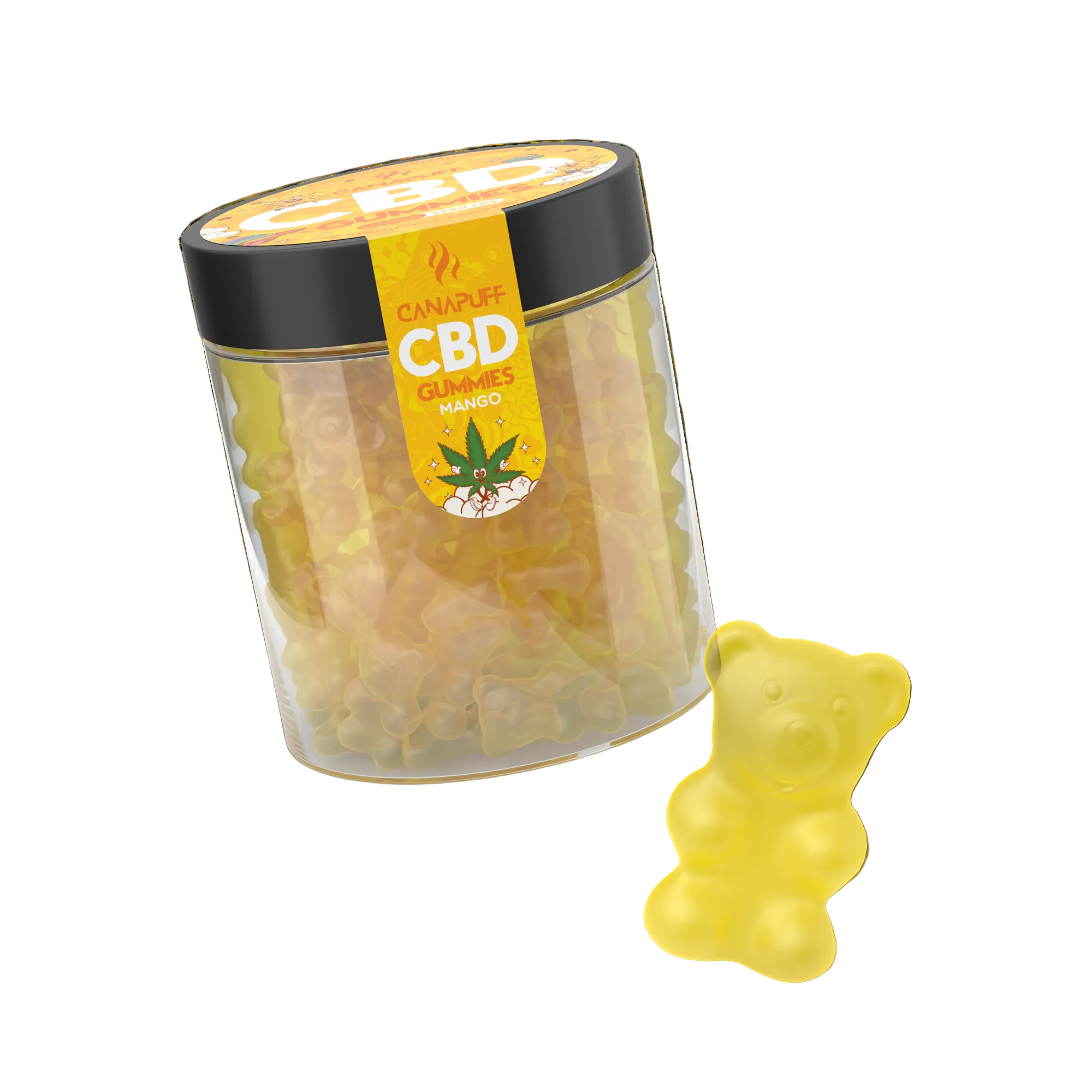 CBD Gumicukorkák mangó