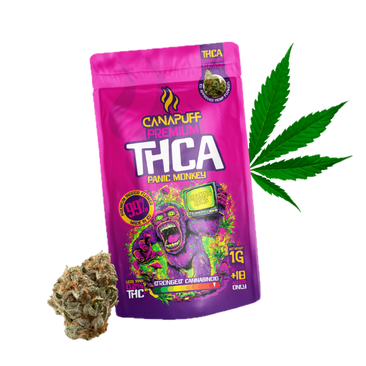 THCA Virágzat Panic Monkey 99%