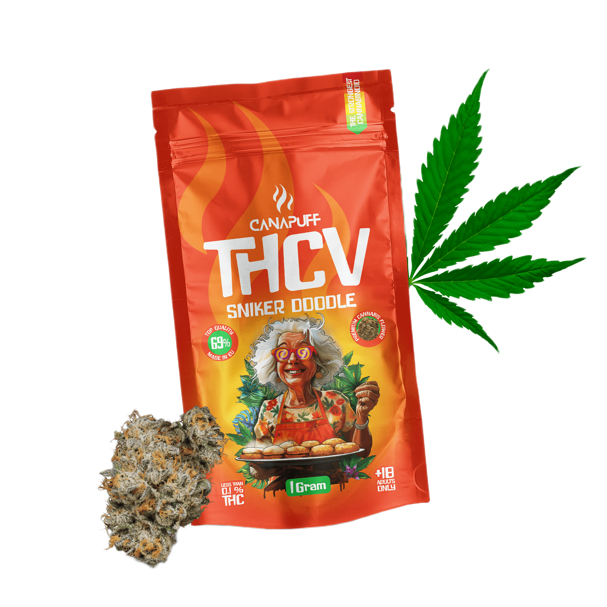 THCv Virágzat Sniker Doodle 69%