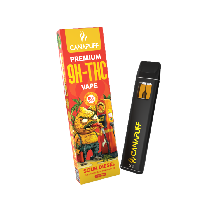 9H-THC Vape Sour Diesel 95% 1 ml