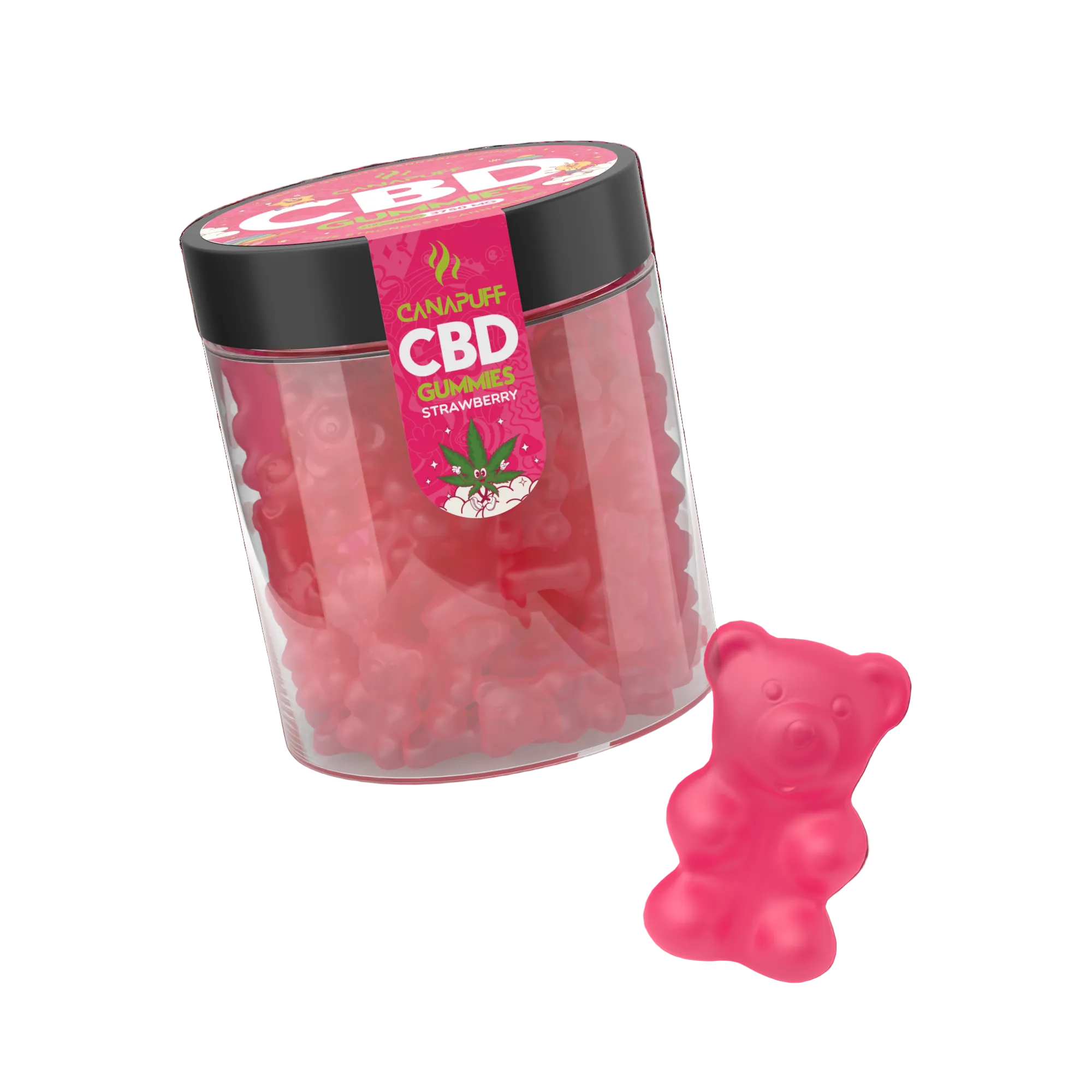 CBD Gumicukorkák Strawberry