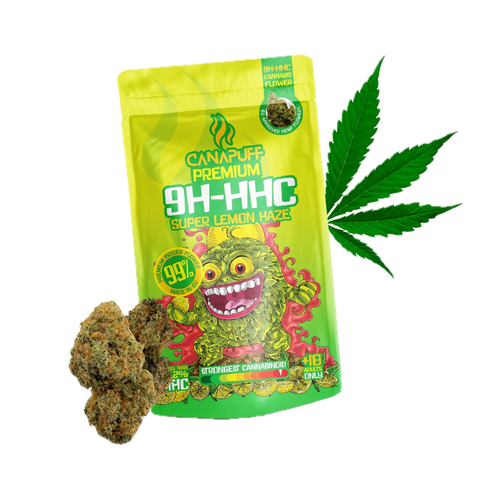 9H-HHC Virágzat Super Lemon Haze 99%