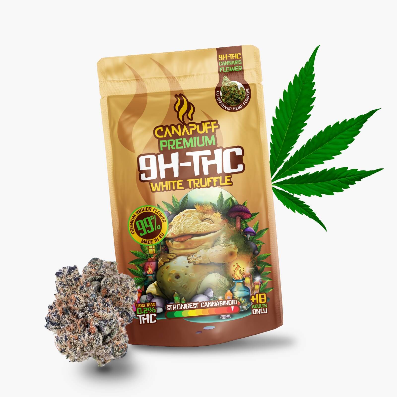 9H-THC Virágzat White Truffle 99%