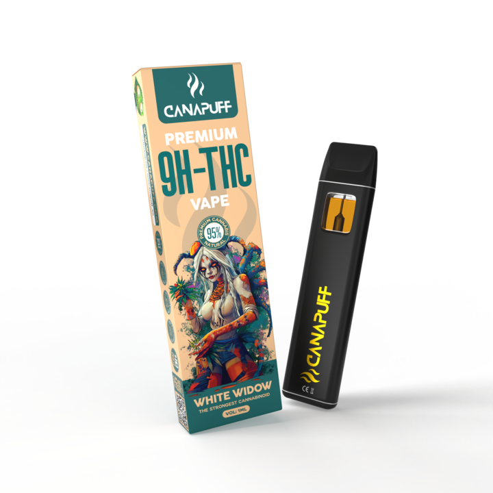 9H-THC Vape White Widow 1 ml-Canapuff